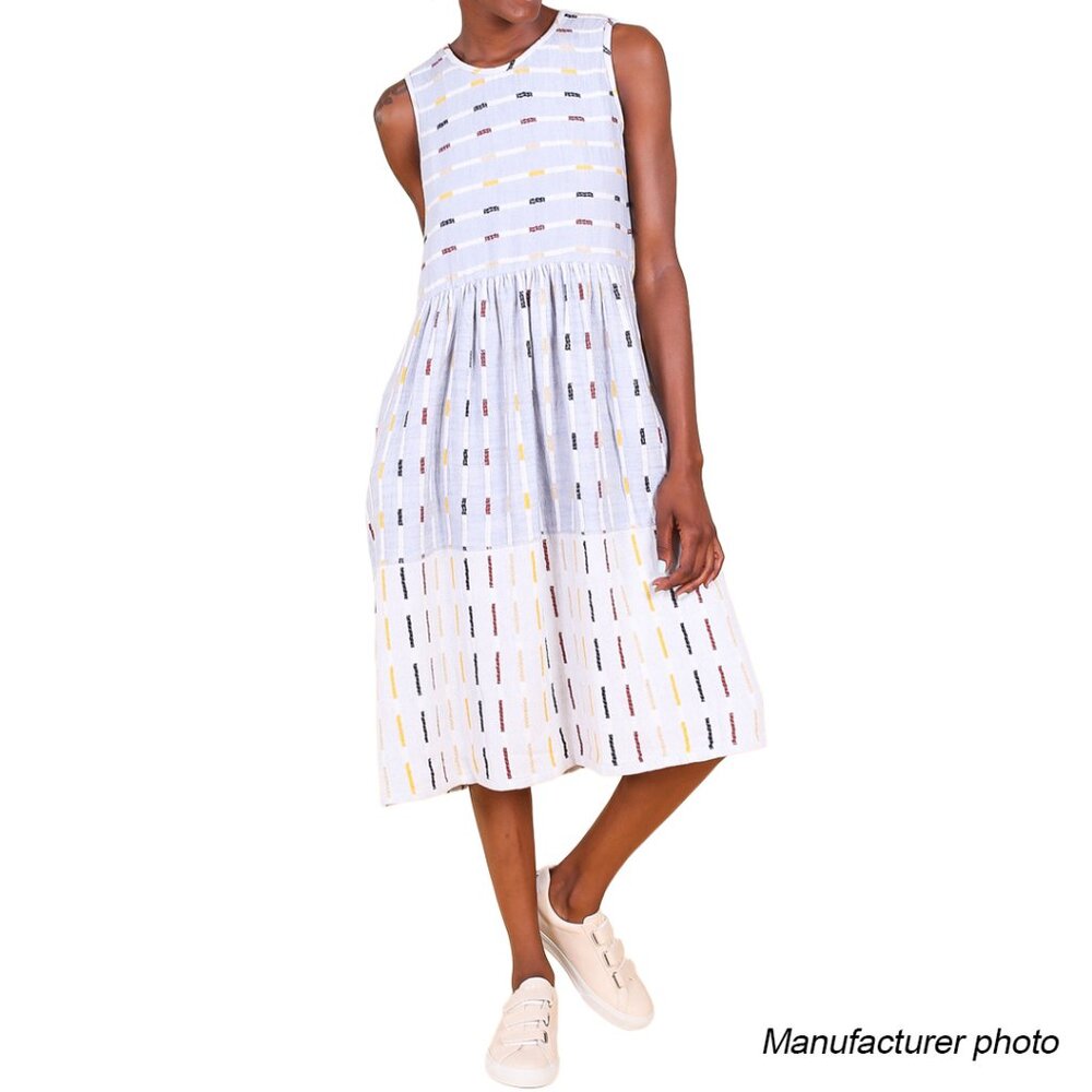 Ace & Jig Teasdale Sleeveless Midi Dress in Ivy XS - Picture 10 of 10
